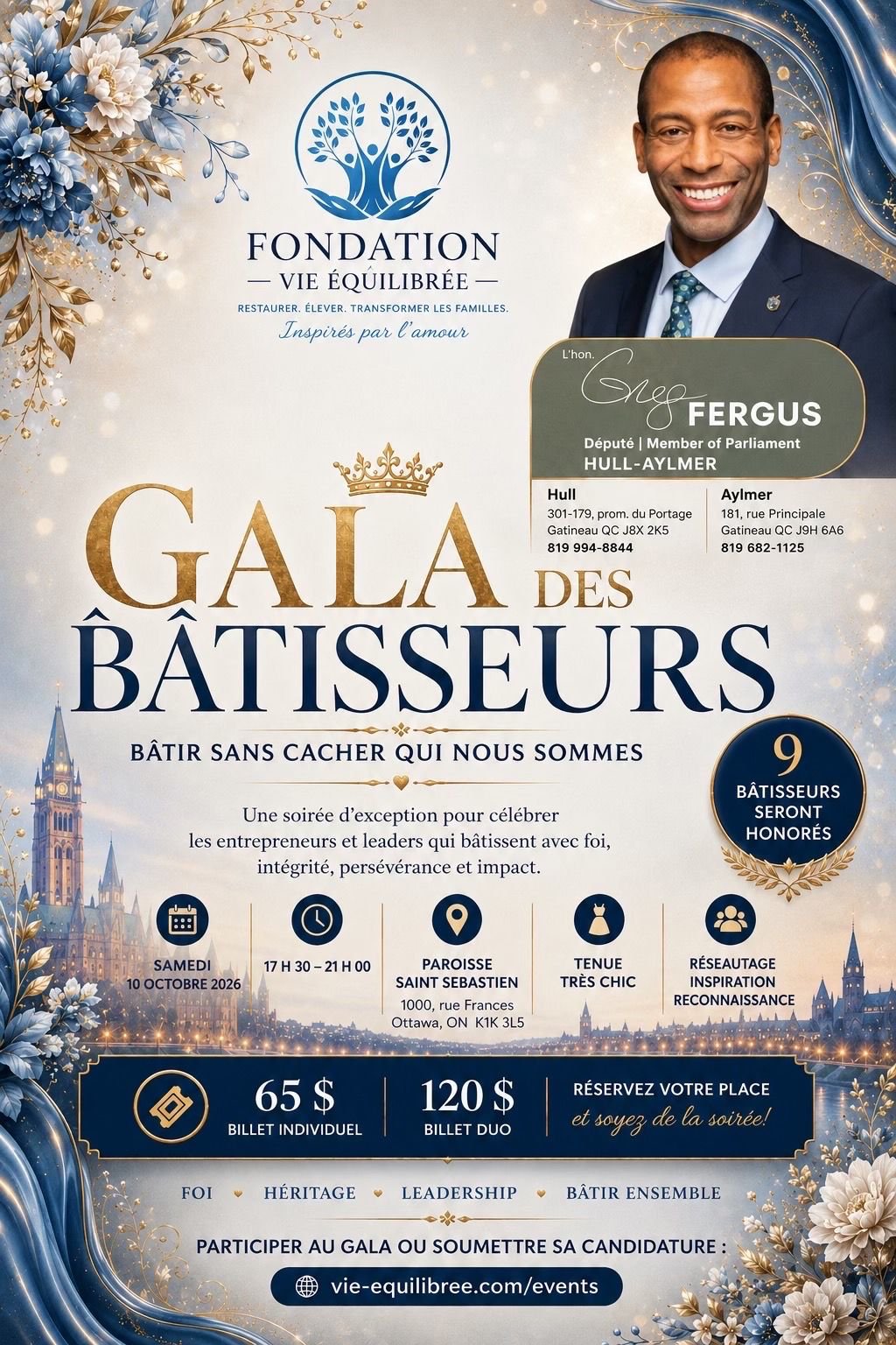 Gala des Bâtisseurs